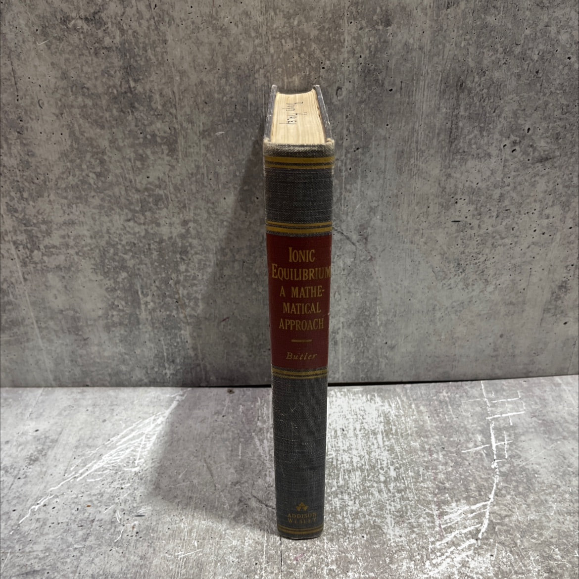 ionic equilibrium a mathematical approach book, by james newton butler, 1964 Hardcover image 4