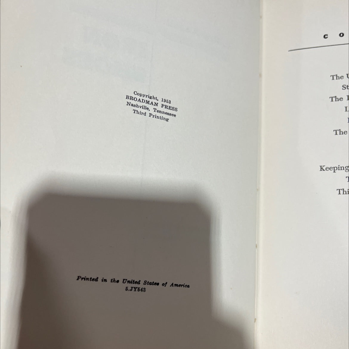 iron shoes book, by c. roy angell, 1953 Hardcover image 3