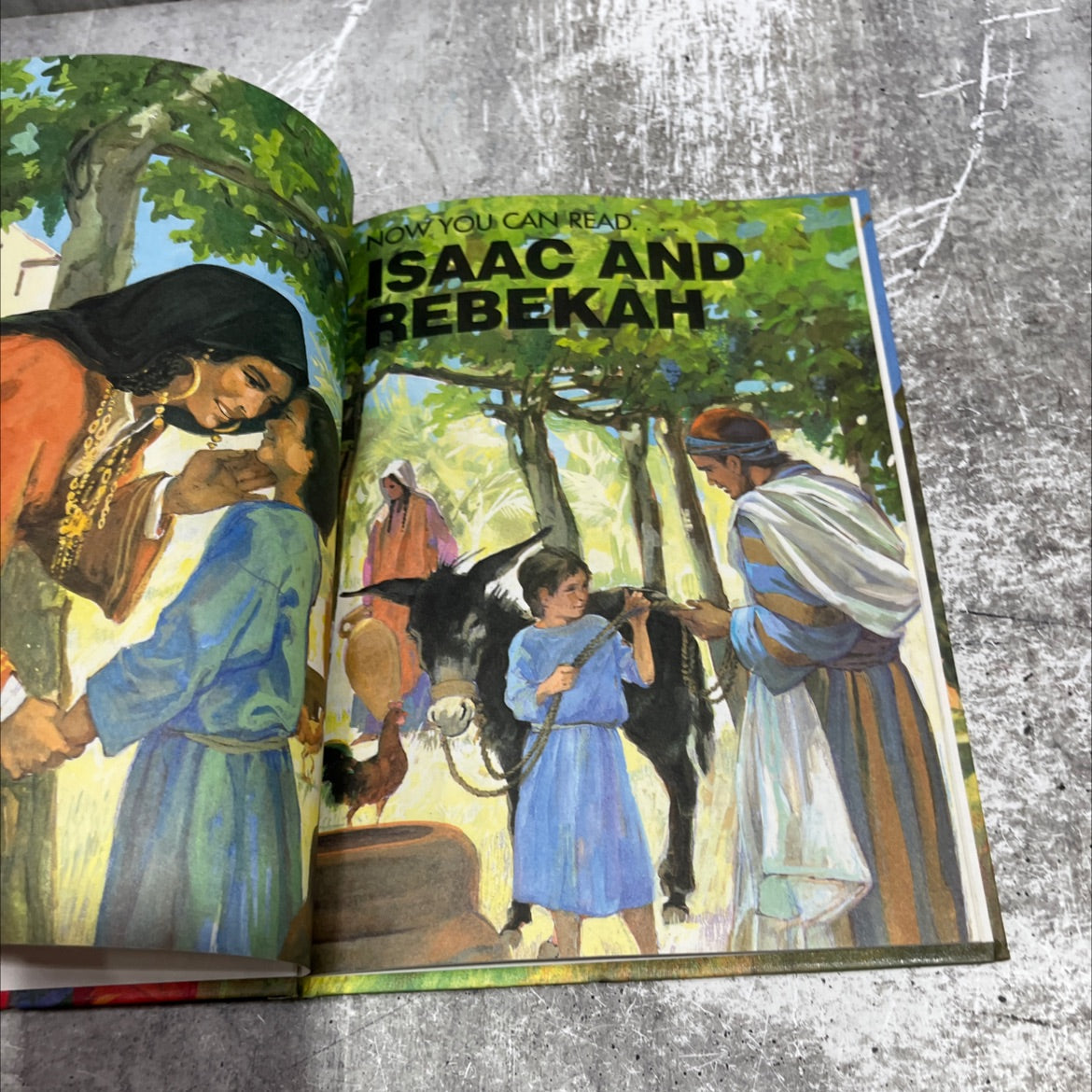 isaac and rebekah book, by arlene c. rourke, 1985 Hardcover image 2