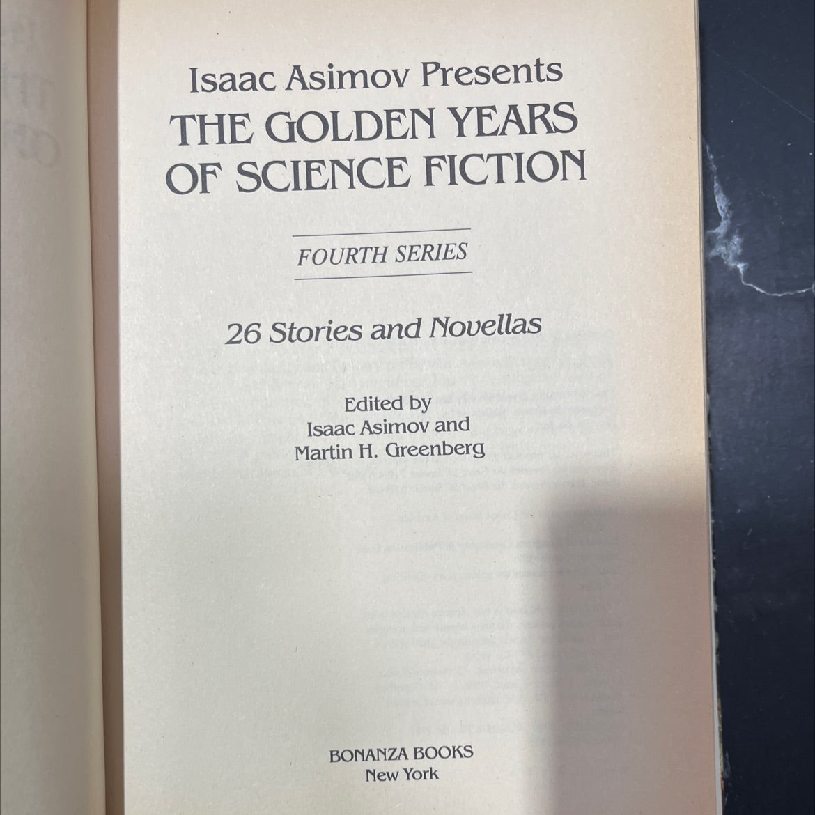 isaac asimov presents the golden years of science fiction fourth series book, by Isaac Asimov and Martin H. Greenberg, image 2