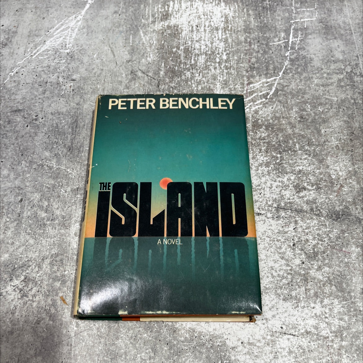 island deep book, by Peter Benchley, 1979 Hardcover image 1