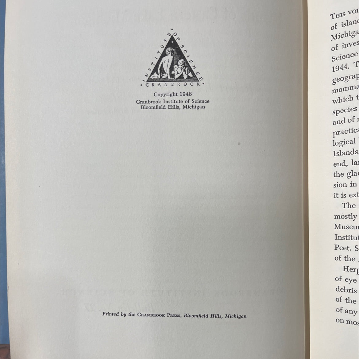 island life: a study of the land vertebrates of the islands of eastern lake michigan book, by robert t. hatt, josselyn image 3