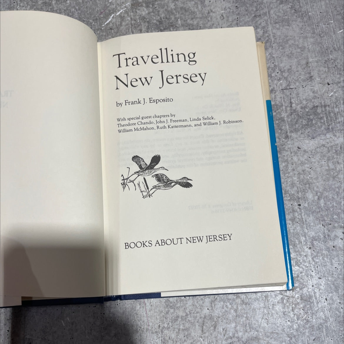 it m travelling new jersey book, by Frank J. Esposito, 1978 Hardcover image 2