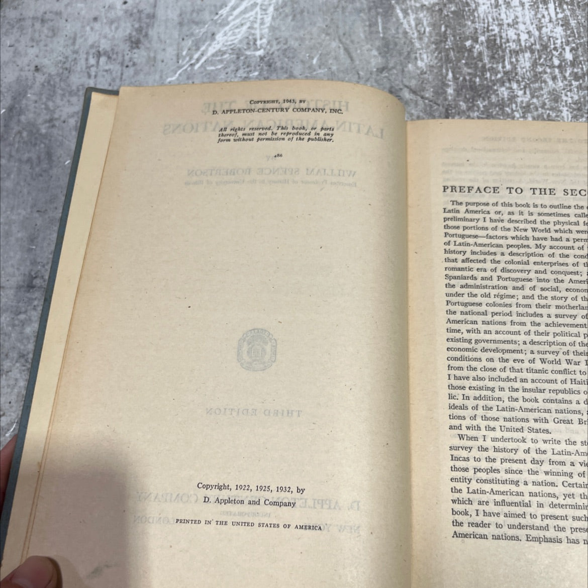 itaj history of the latin-american nations book, by william spence robertson, 1943 Hardcover image 3