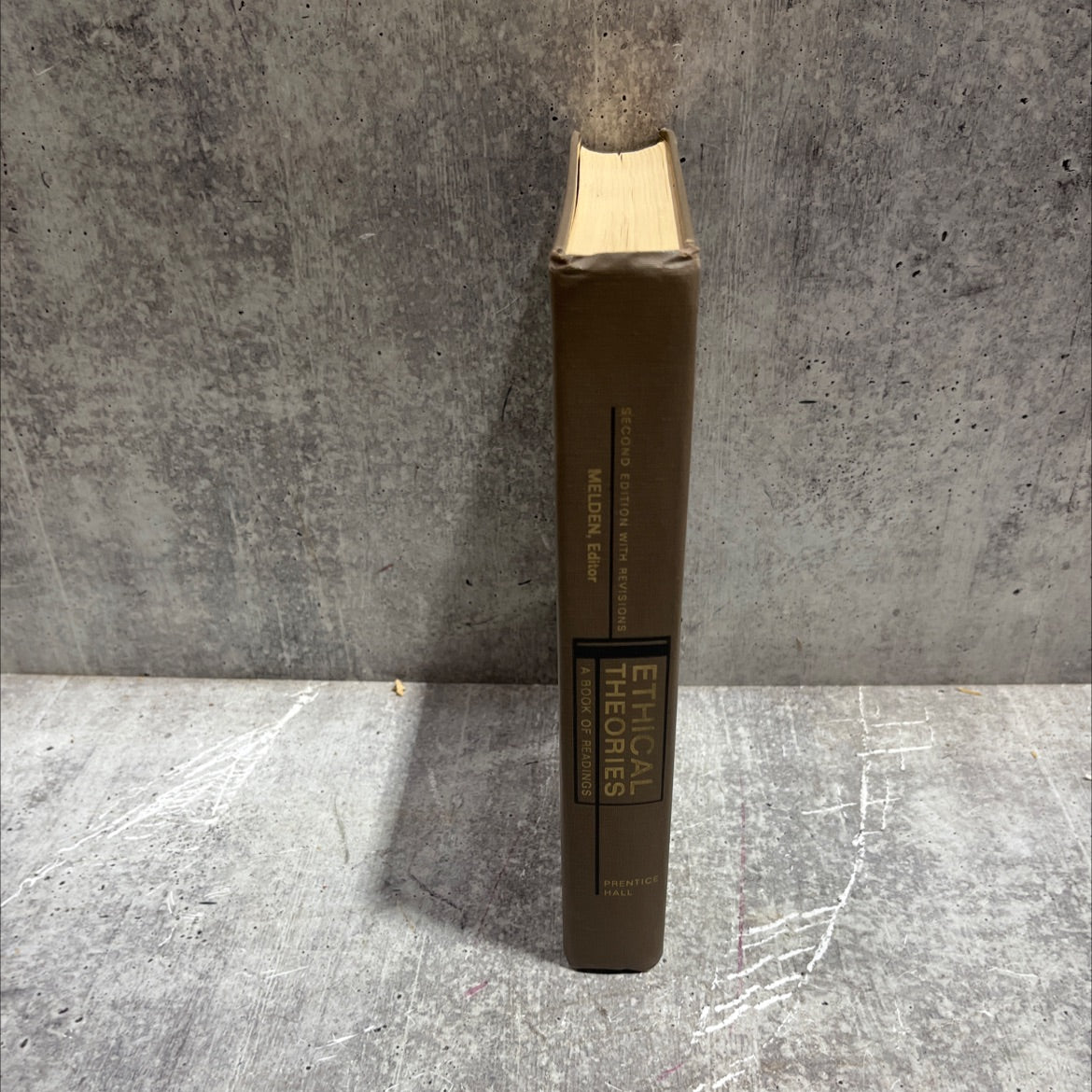 ja ethical theories a book of readings second edition with revisions book, by a. i. meldon, 1967 Hardcover image 4