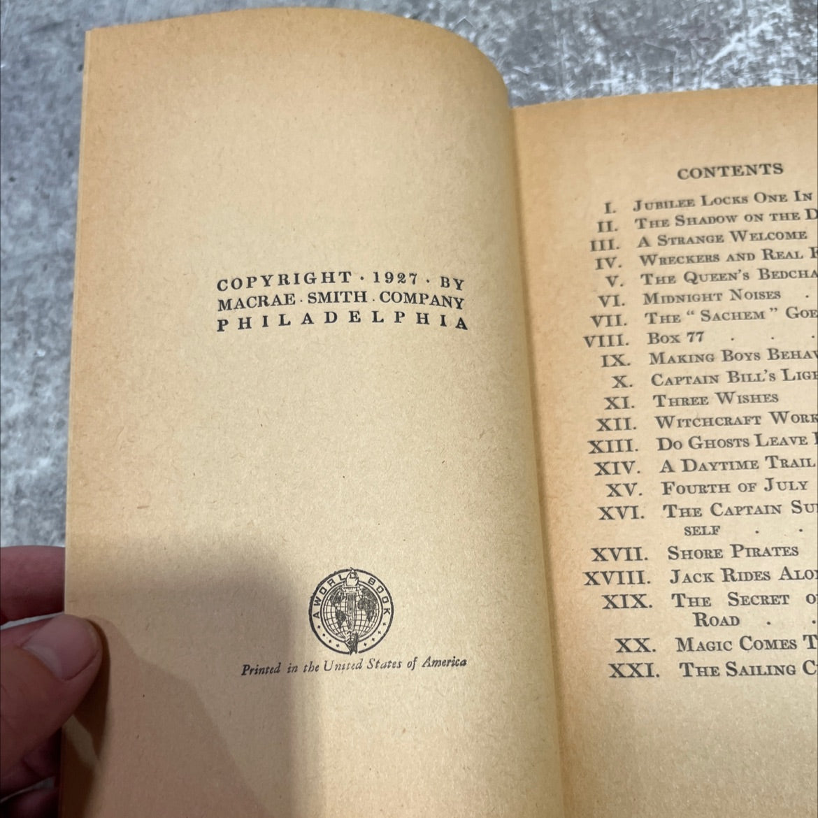 jack o'lantern book, by izola l. forrester, 1927 Hardcover image 3