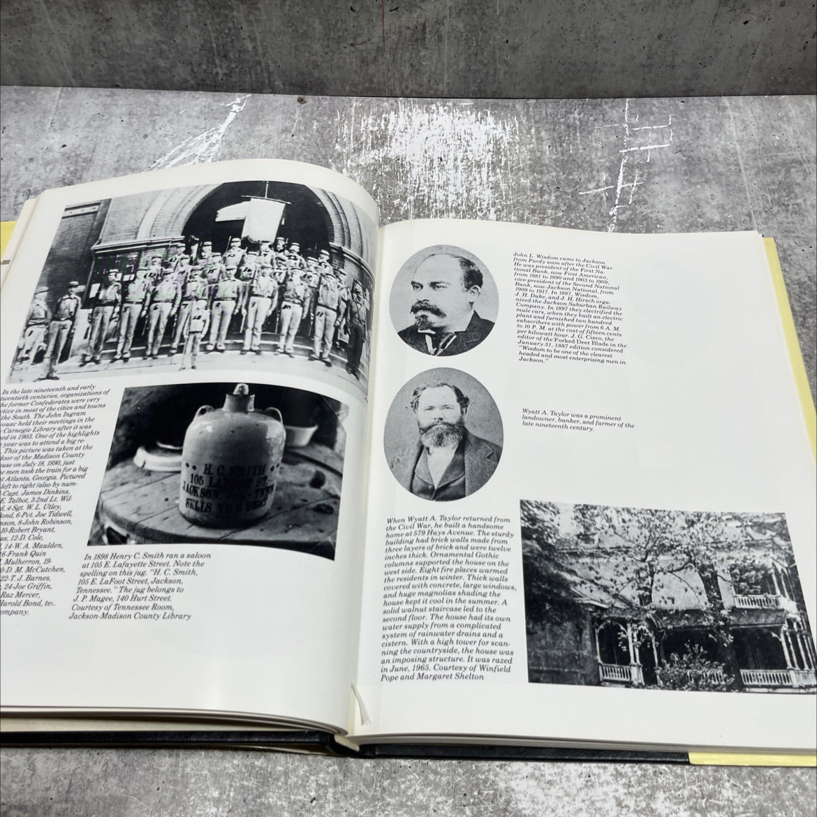 jackson and madison a pictorial history book, by Emma Inman Williams, Marion B. Smothers, 1988 Hardcover image 4