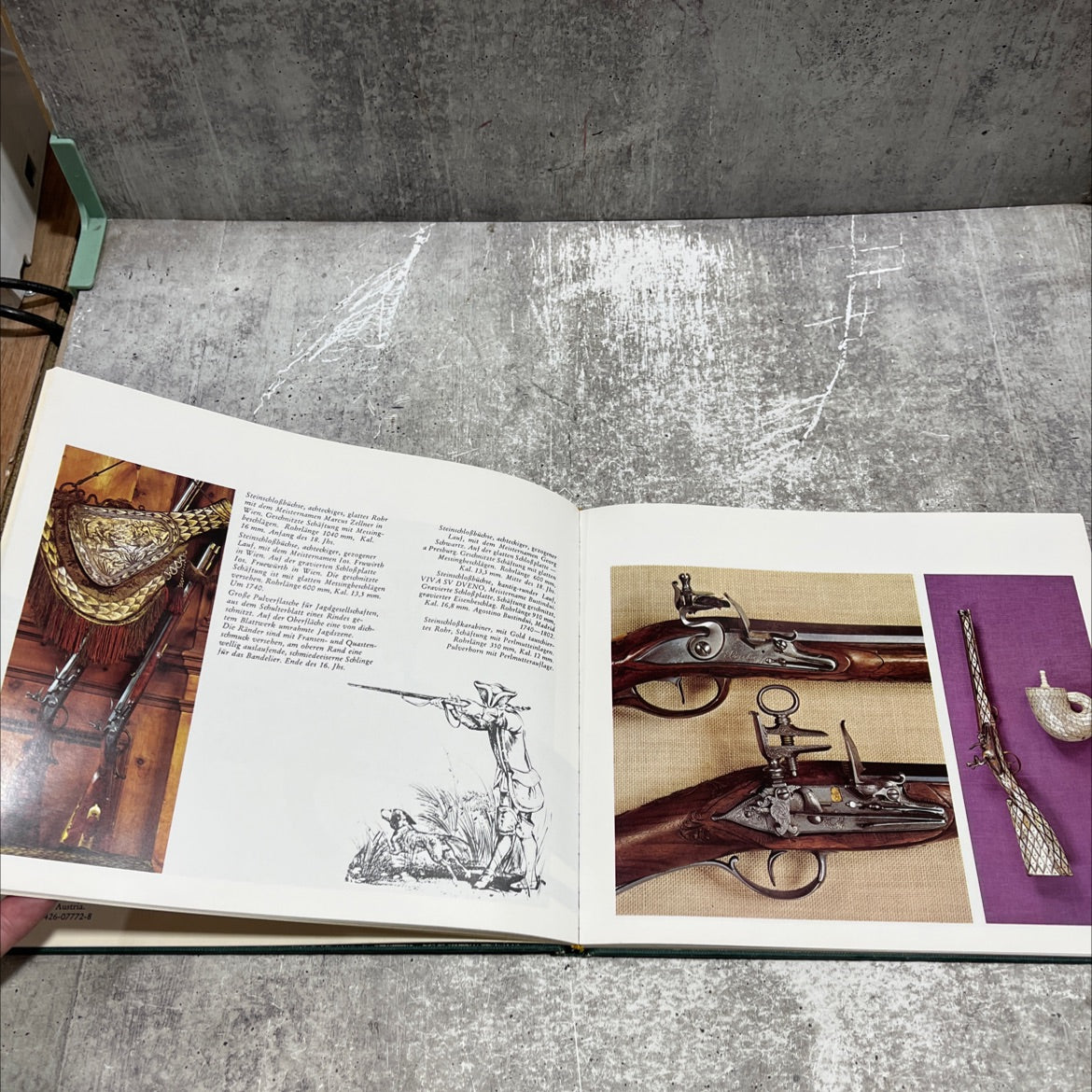 jagdschätze im schloß fuschl book, by dr. h. c. carl adolf vogel, jános v. kalmár, otto sartorius, nora watteck, 1974 image 4
