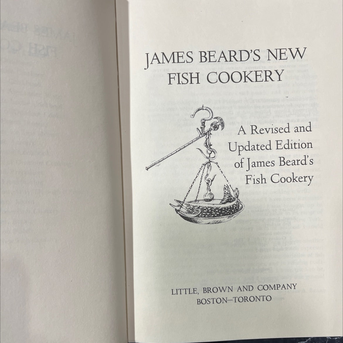 james beard's new fish cookery book, by james a. beard, 1976 Hardcover image 2