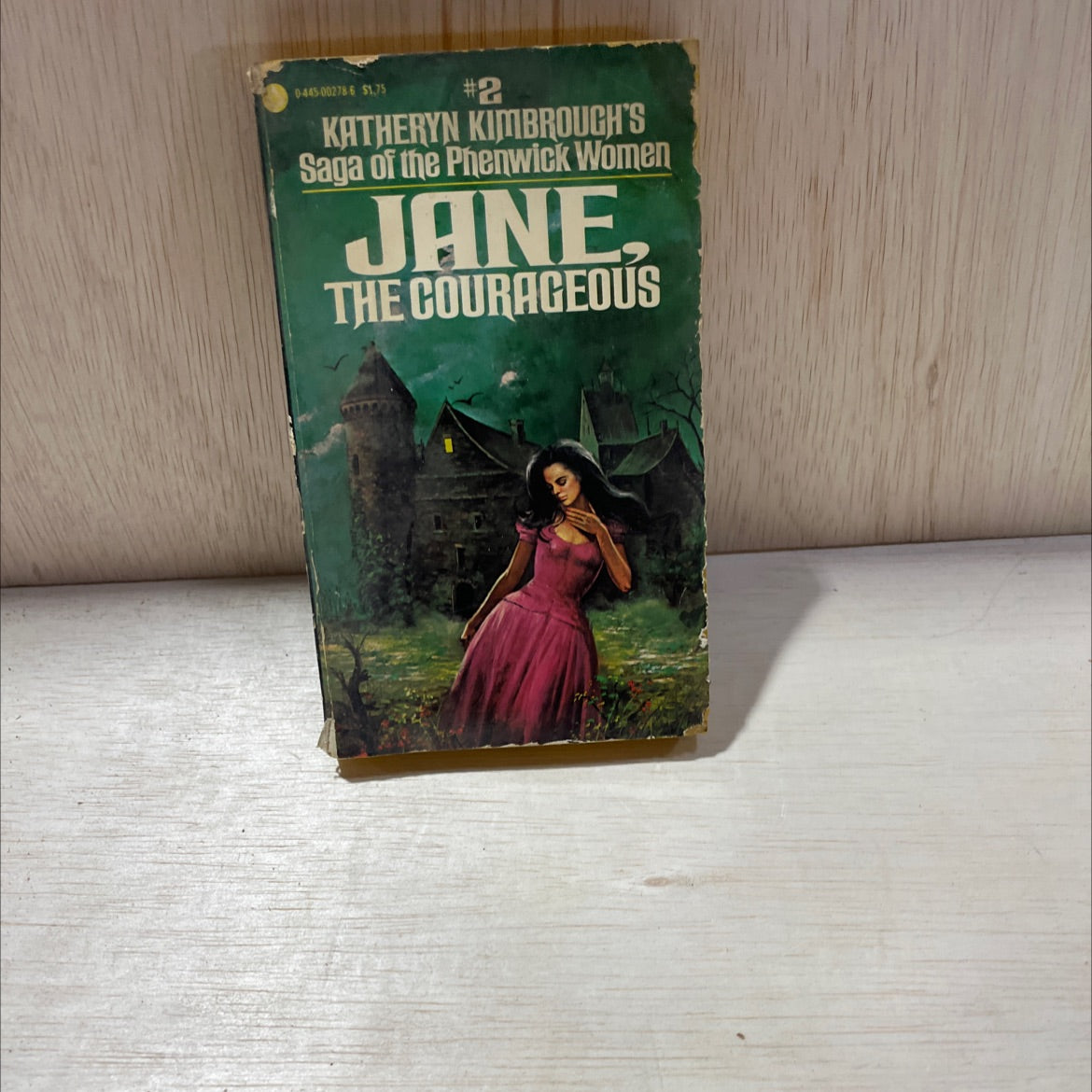 jane, the courageous book, by katheryn kimbrough, 1975 Paperback, Vintage, Heavily Used image 1
