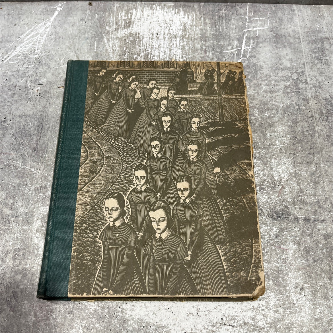 jane eyre book, by charlotte bronte, 1943 Hardcover image 1