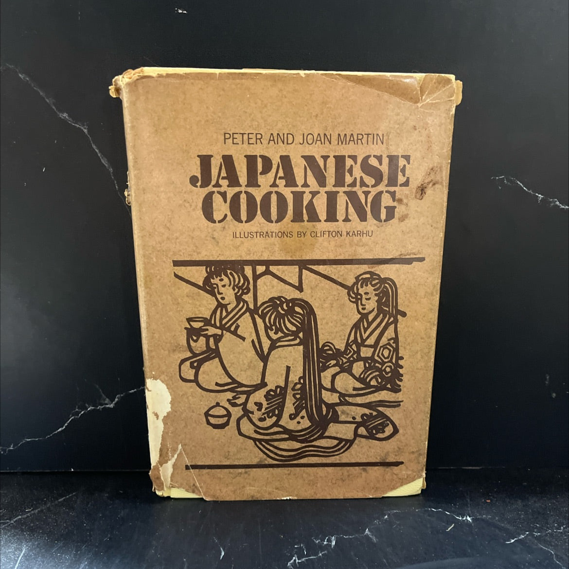 japanese cooking book, by Peter and Joan Martin, 1970 Hardcover image 1