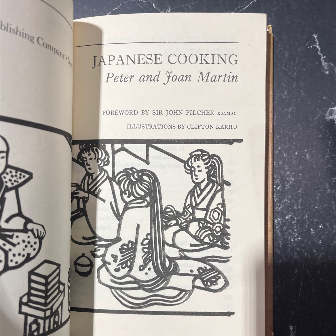 japanese cooking book, by Peter and Joan Martin, 1970 Hardcover image 2
