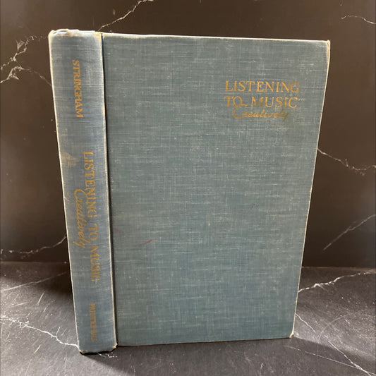 javajava listening to music creatively book, by edwin john stringham, 1957 Hardcover image 1