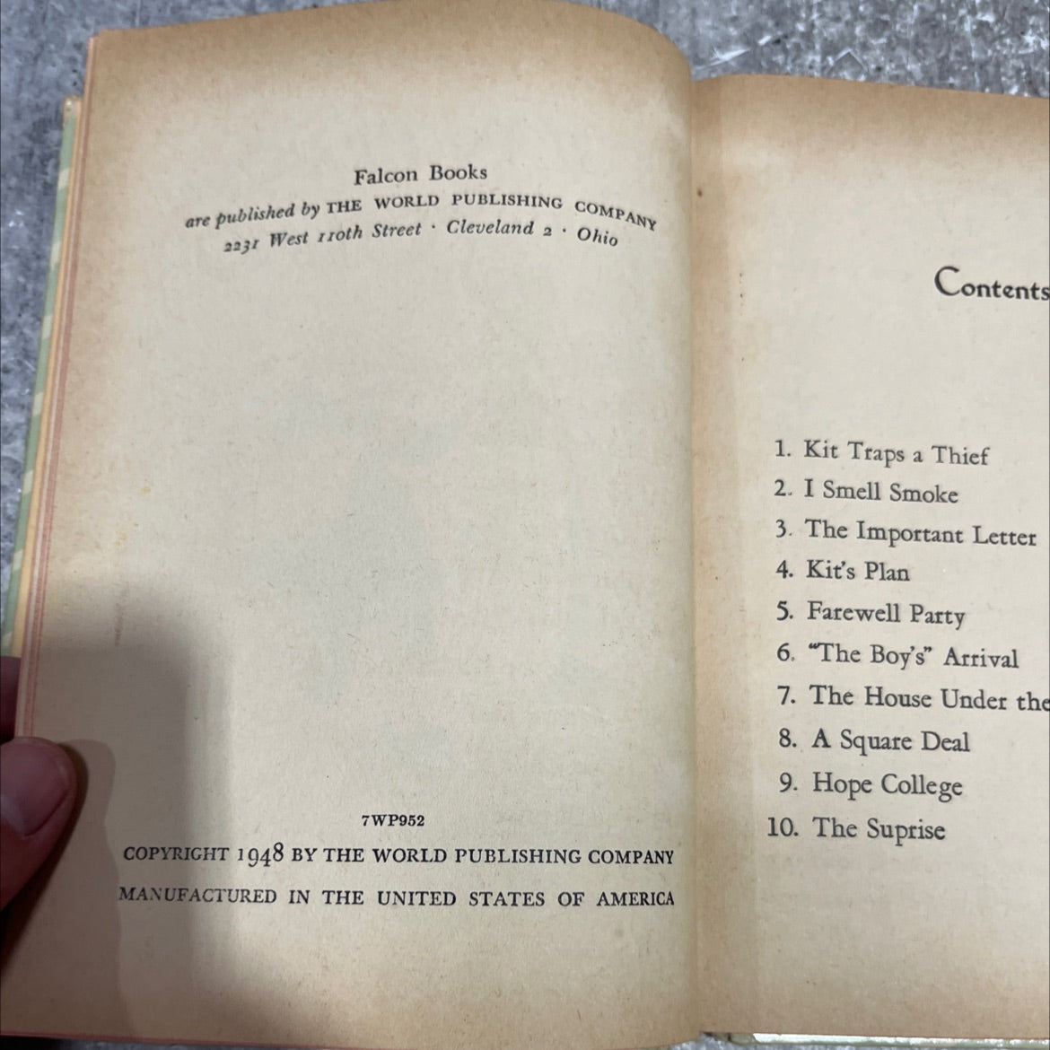 jean craig finds romance book, by kay lyttleton, 1948 Hardcover image 3