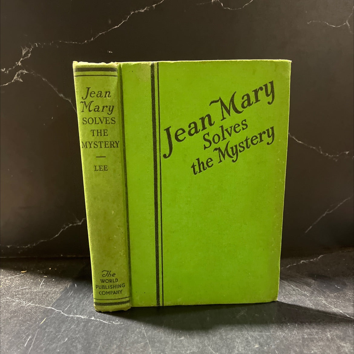 jean mary solves the mystery book, by ella dolbear lee, 1933 Hardcover image 1
