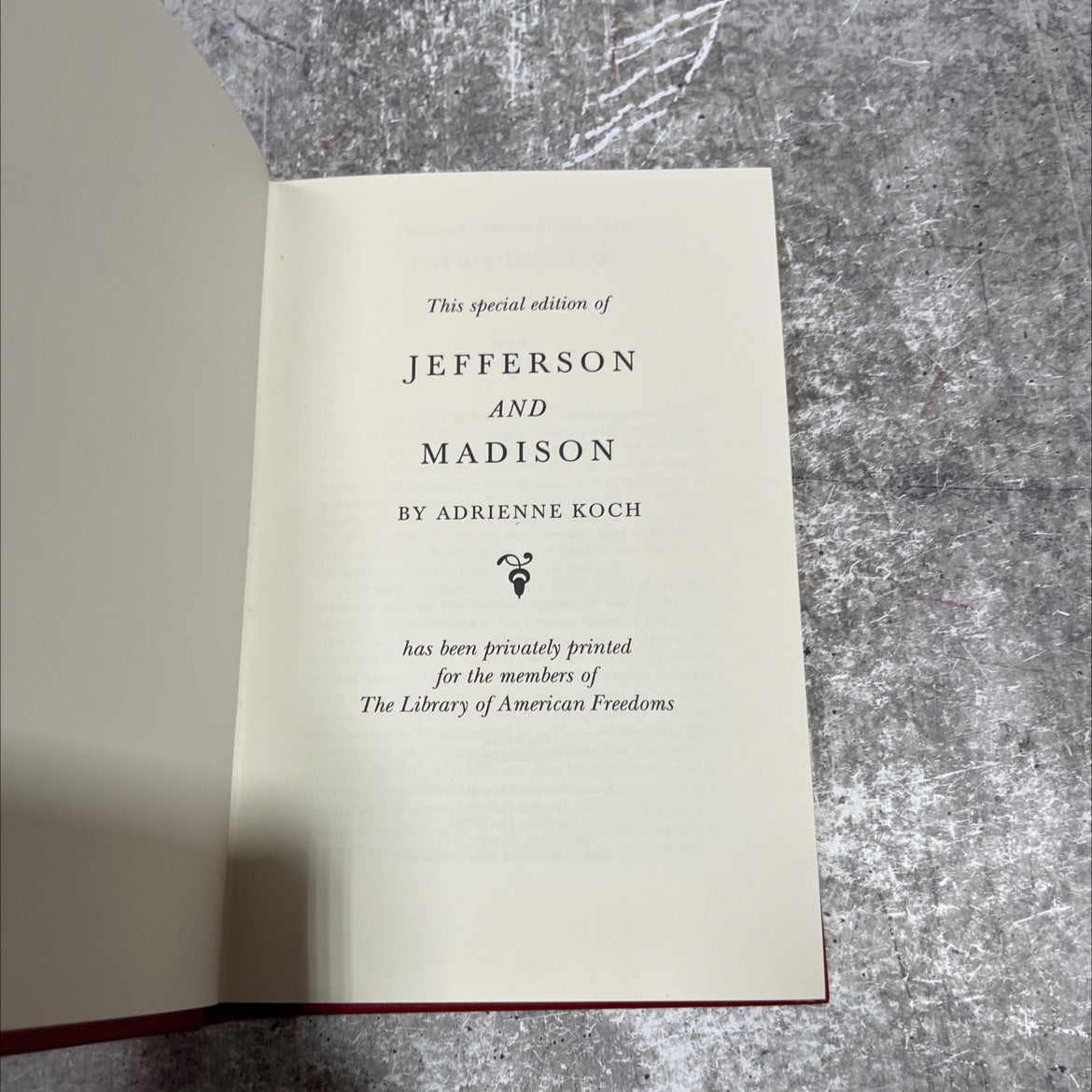 jefferson and madison book, by adriennekoch, 2000 Leather image 2