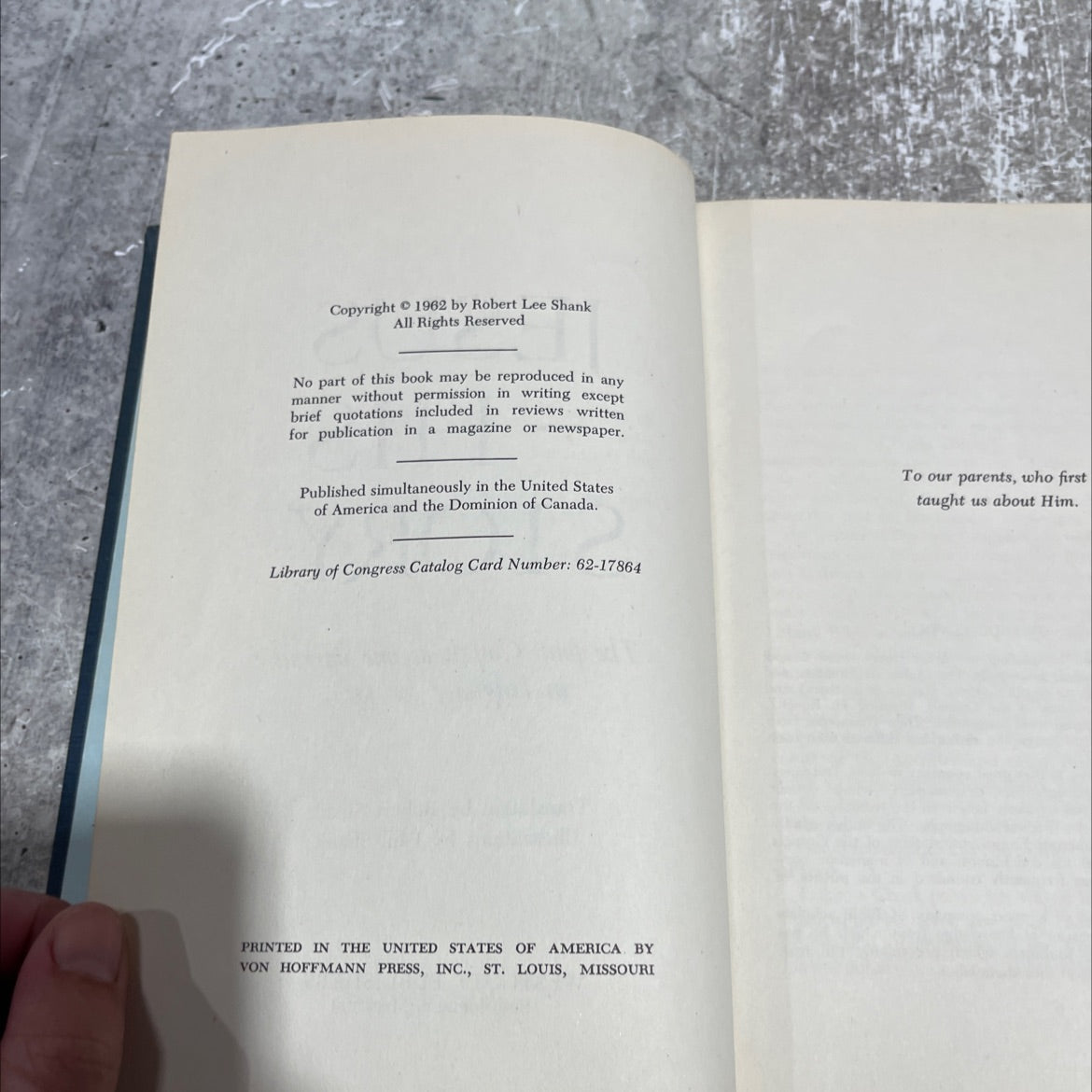 jesus - his story book, by robert shank, 1962 Hardcover image 3