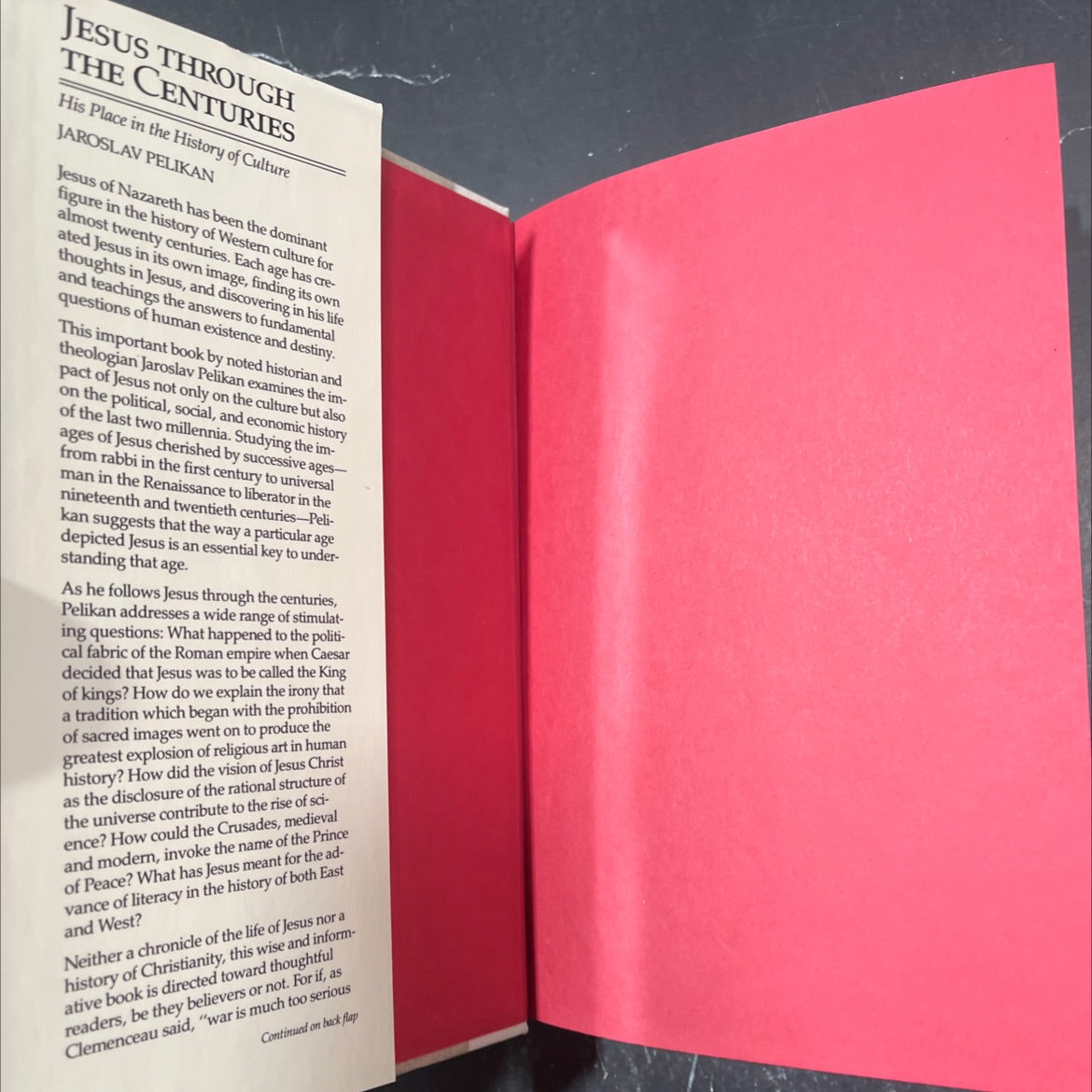 jesus through the centuries book, by jaroslav pelikan, 1985 Hardcover image 4