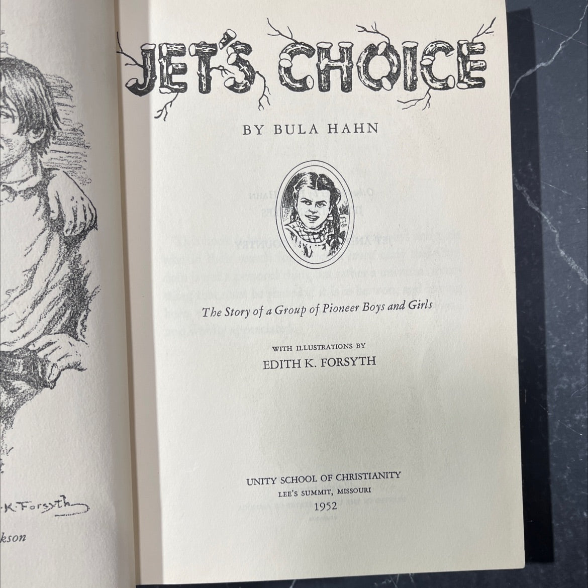 jets choice book, by bula hahn hae, 1952 Hardcover image 2