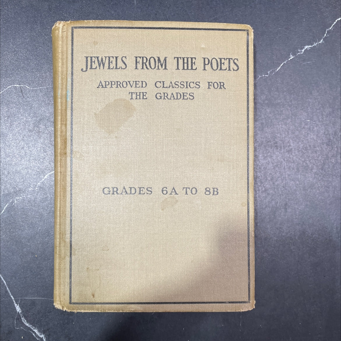 jewels from the poets approved classics for the grades book, by unknown, 1926 Hardcover image 1
