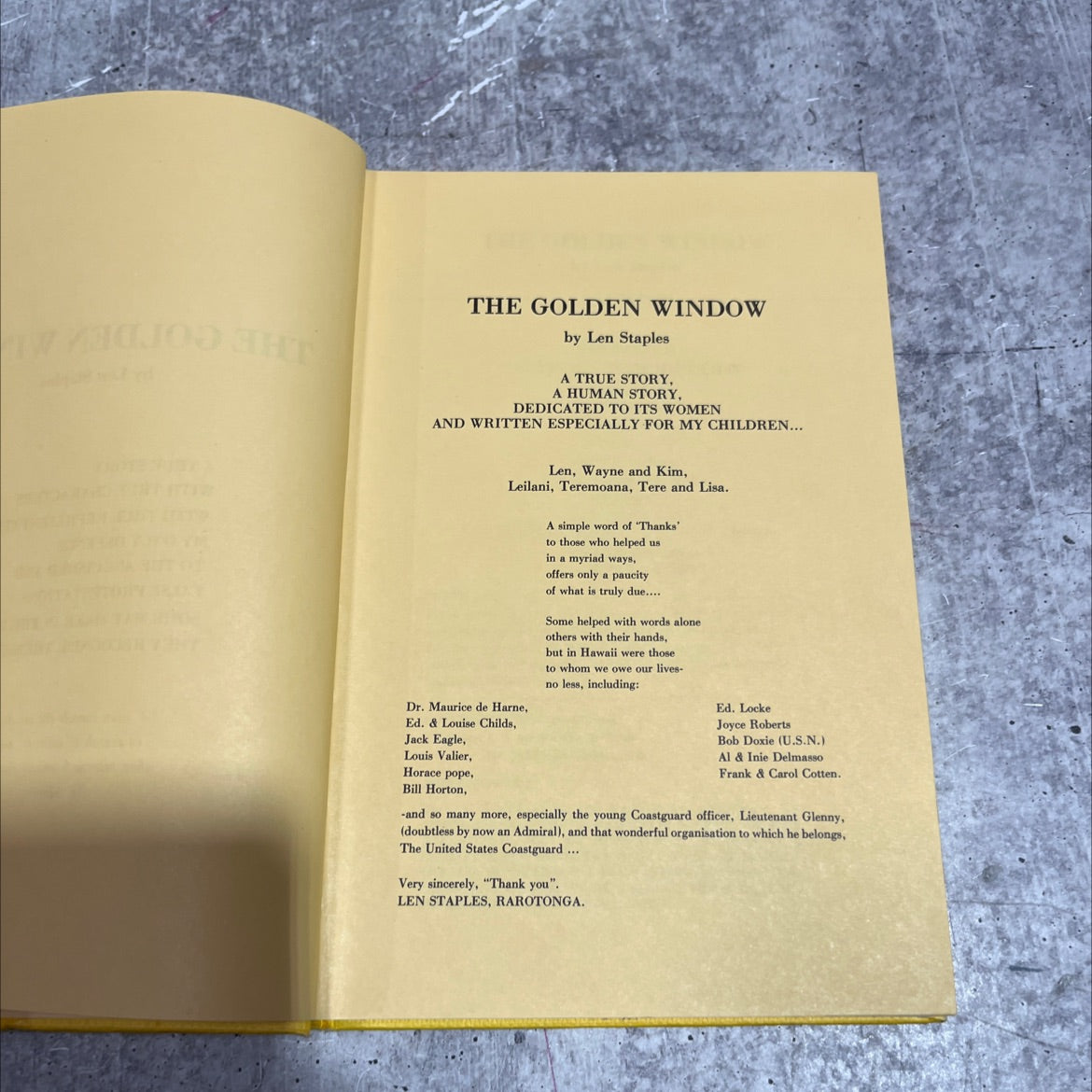 jo the golden window book, by len staples, 1970 Hardcover image 2