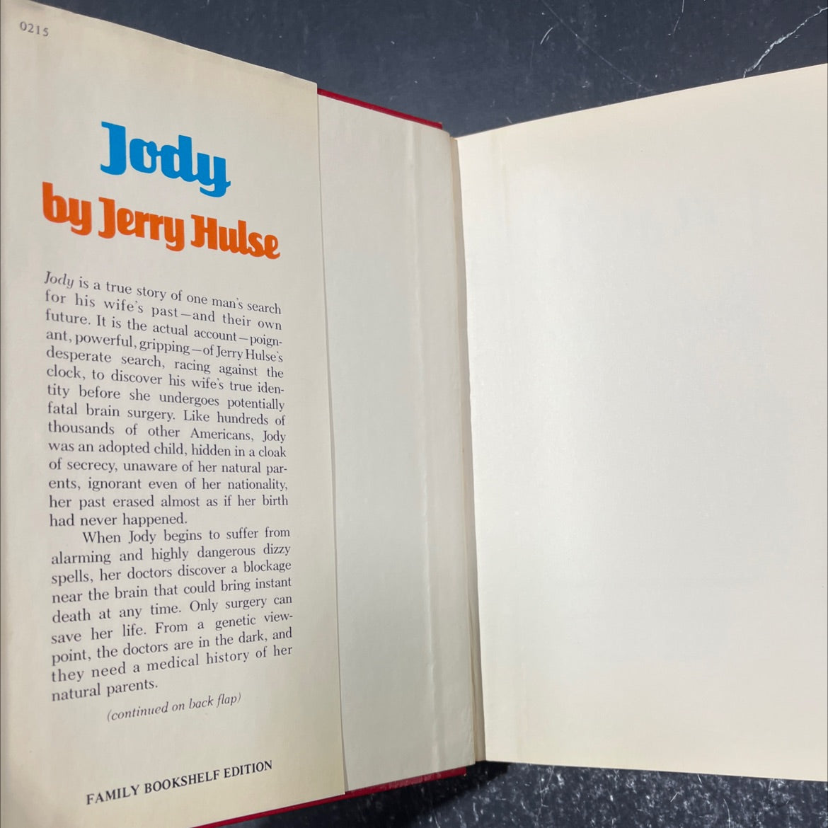 jody book, by jerry hulse, 1976 Hardcover image 4