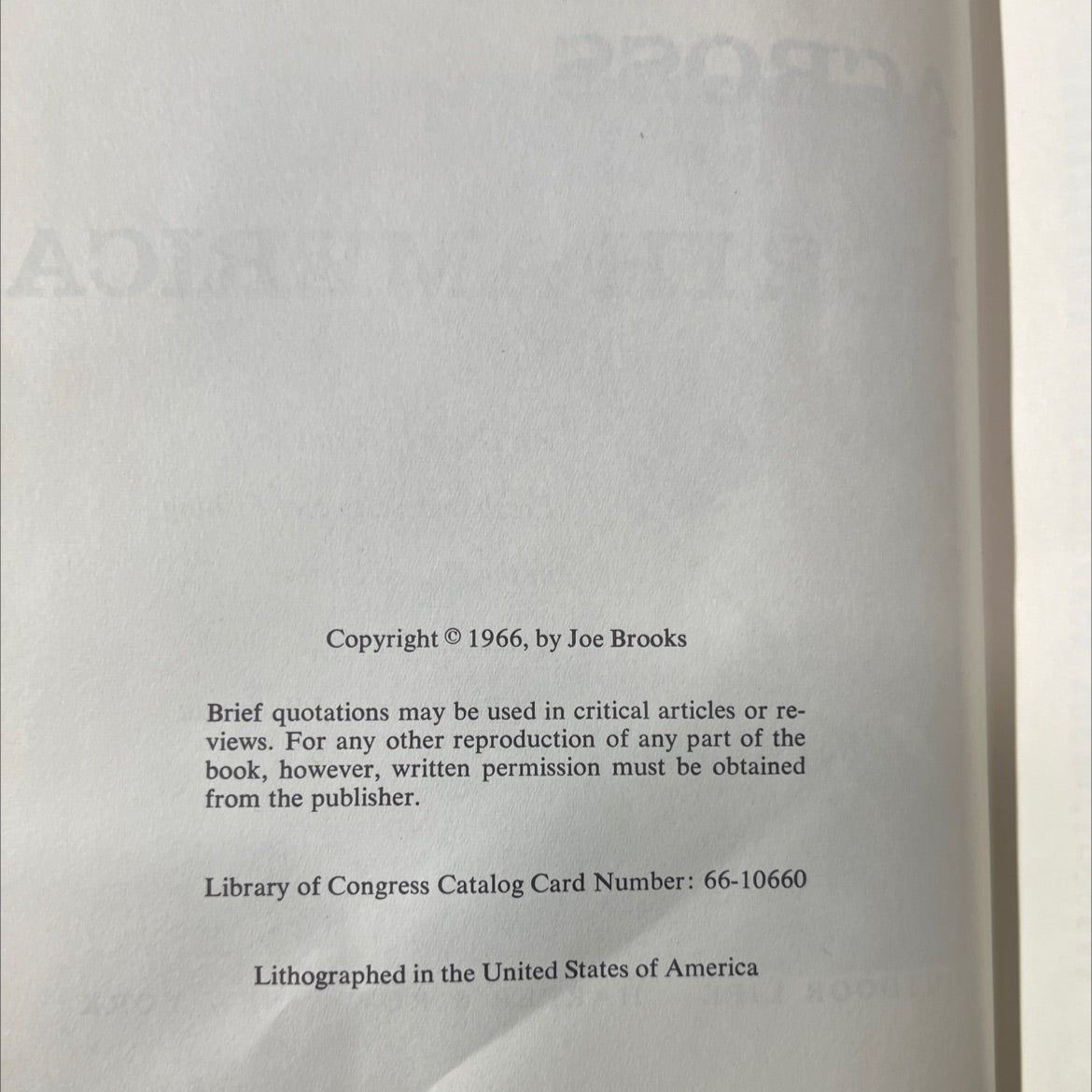 joe brooks complete guide to fishing across north america book, by Joe Brooks, 1966 Hardcover image 3