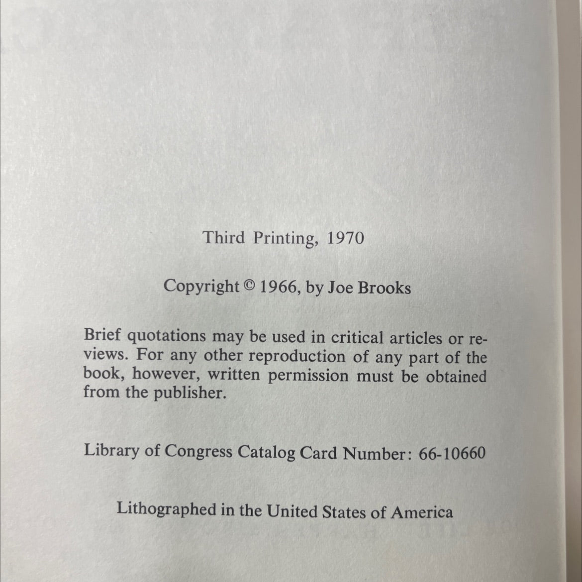 joe brooks complete guide to fishing across north america book, by Joe Brooks, 1970 Hardcover image 3