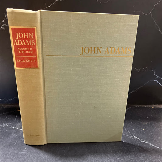 john adams book, by page smith, 1963 Hardcover image 1