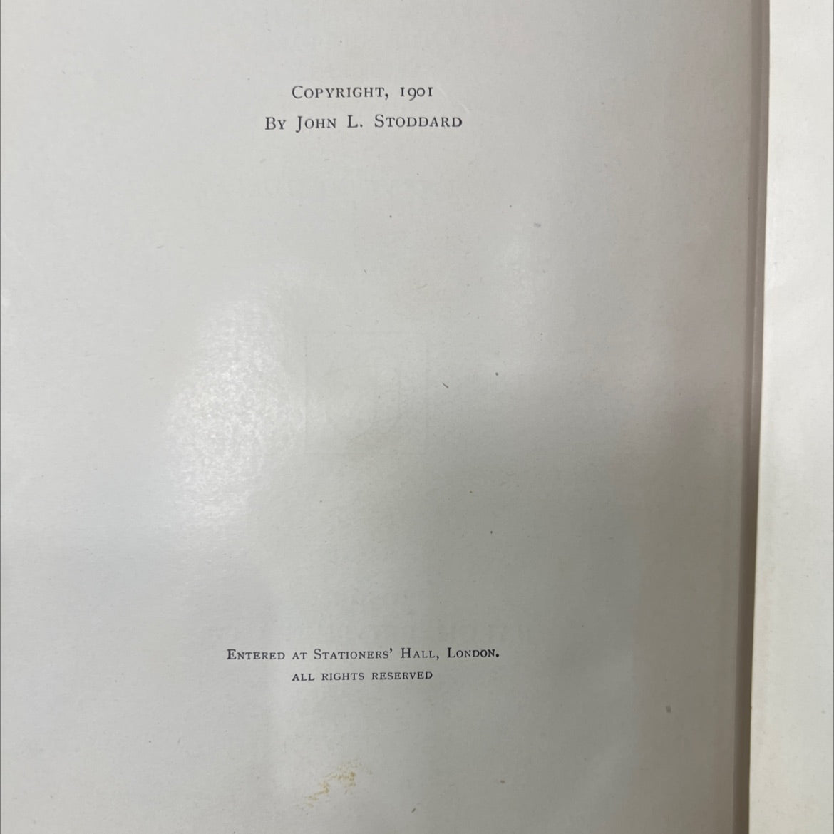 john l. stoddard's lectures supplementary volume book, by john l. stoddard, 1904 Hardcover image 3