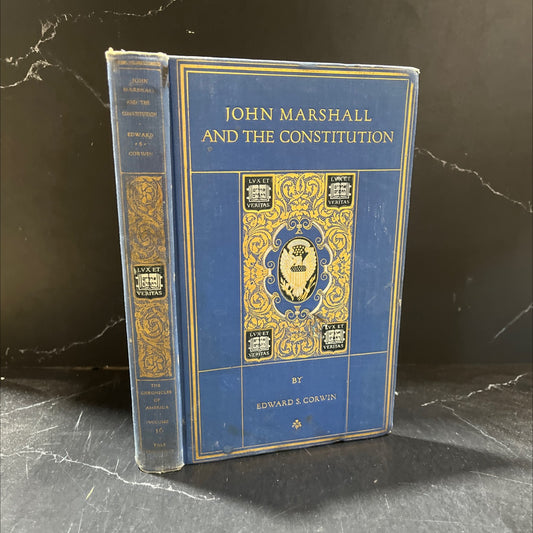 john marshall and the constitution a chronicle of the supreme court book, by edward s. corwin, 1919 Hardcover image 1