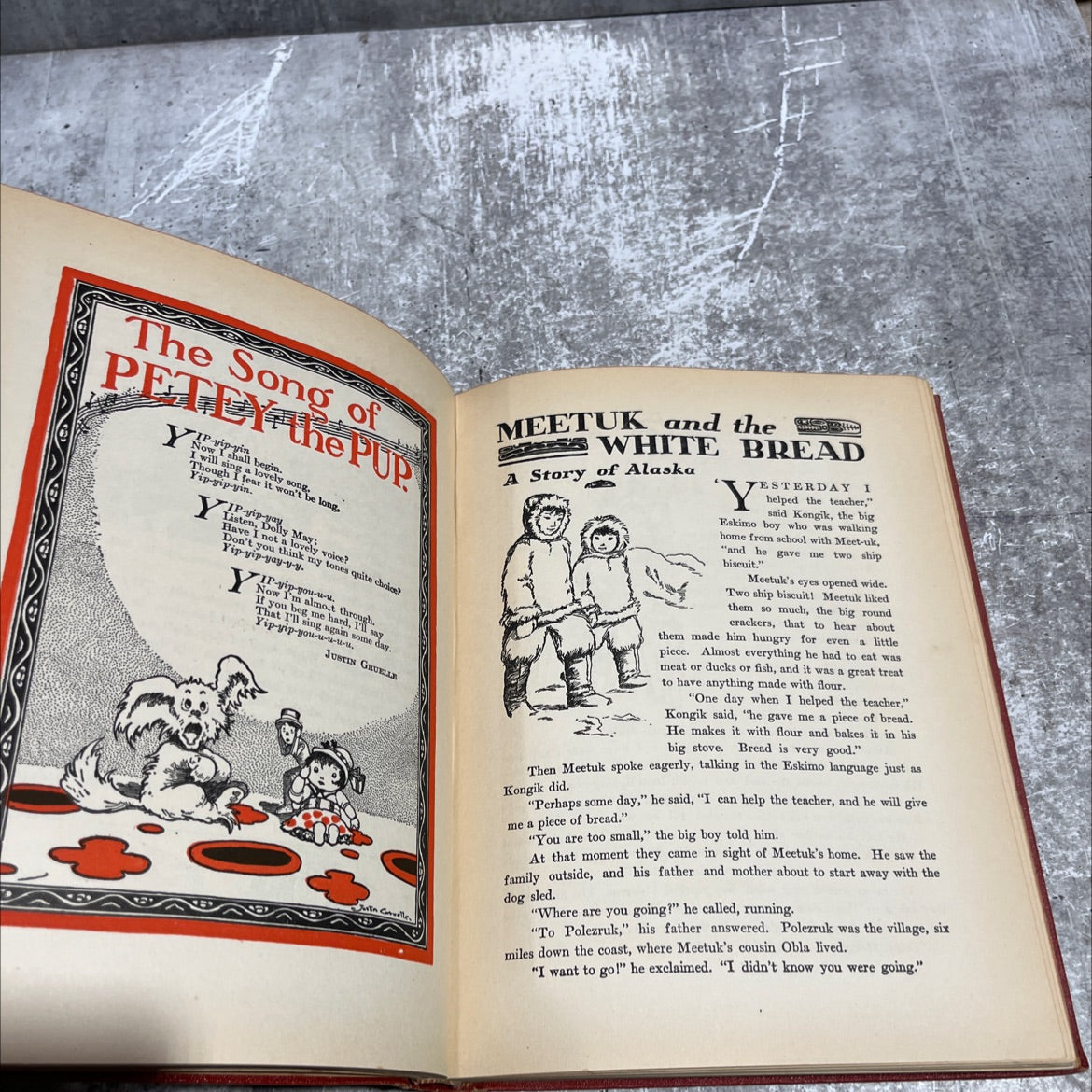 john martin's big book for little folk book, by unknown, 1932 Hardcover image 4