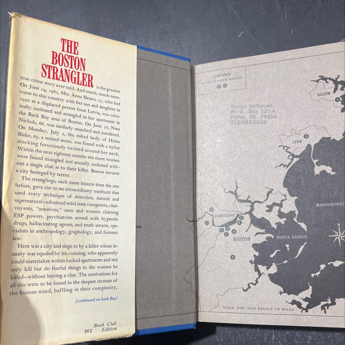 john the boston strangler book, by gerold frank, 1966 Hardcover image 4