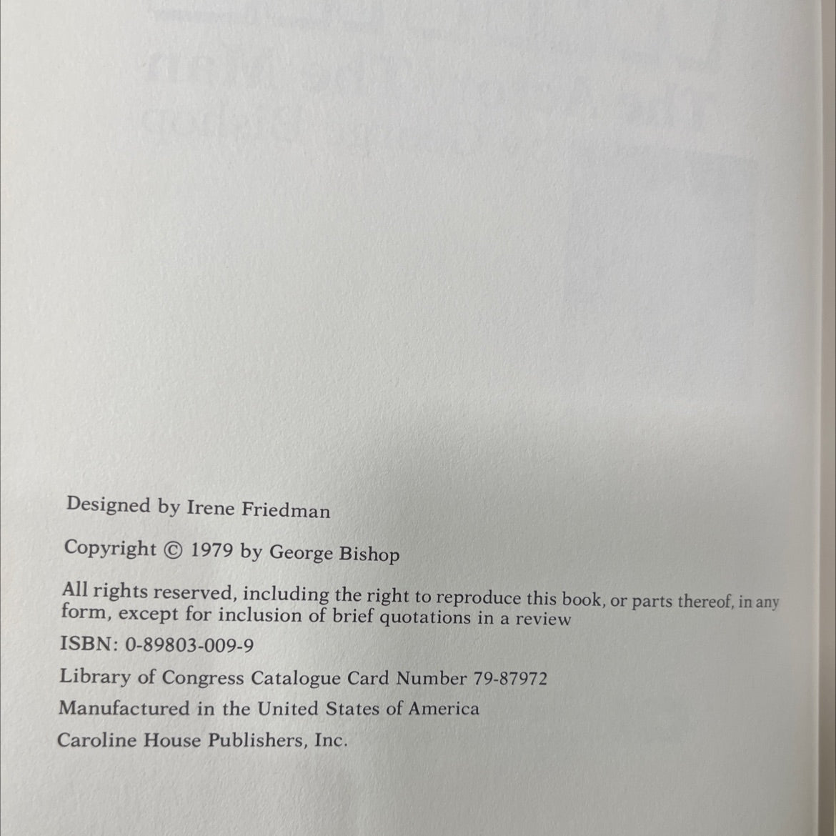 john wayne the actor/the man book, by george bishop, 1979 Hardcover image 3