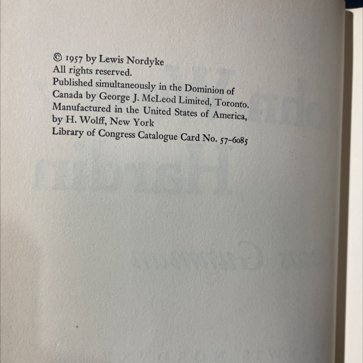 john wesley hardin texas gunman book, by lewis nordyke, 1957 Hardcover image 3