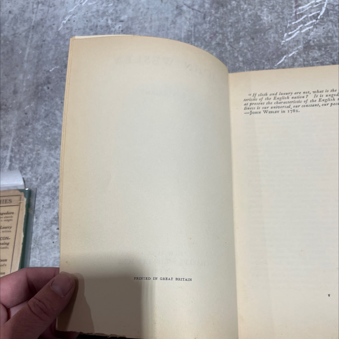 john wesley book, by c. e. vulliamy, 1932 Hardcover image 3