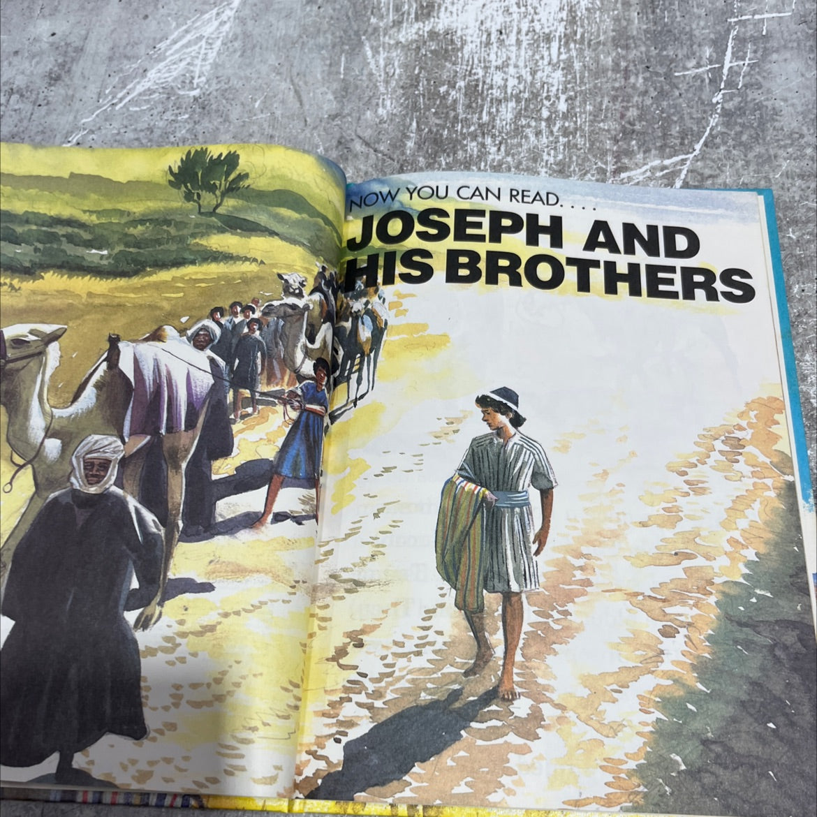 joseph and his brothers book, by leonard matthews, 1984 Hardcover image 2