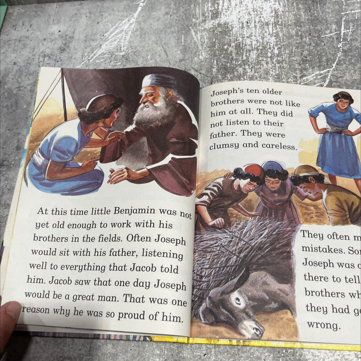 joseph and his brothers book, by leonard matthews, 1984 Hardcover image 4