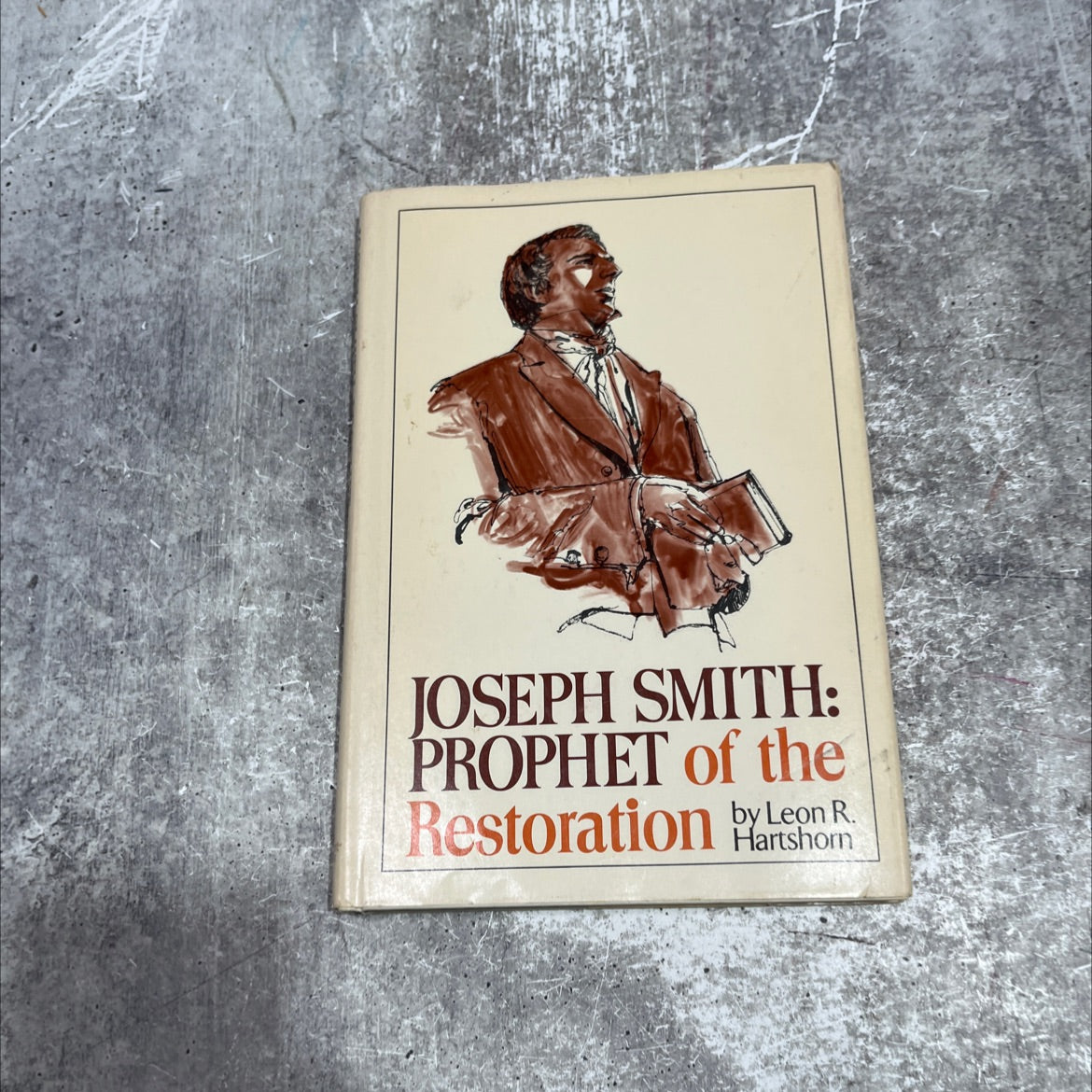 joseph smith: prophet of the restoration book, by leon r. hartshorn, 1973 Hardcover image 1