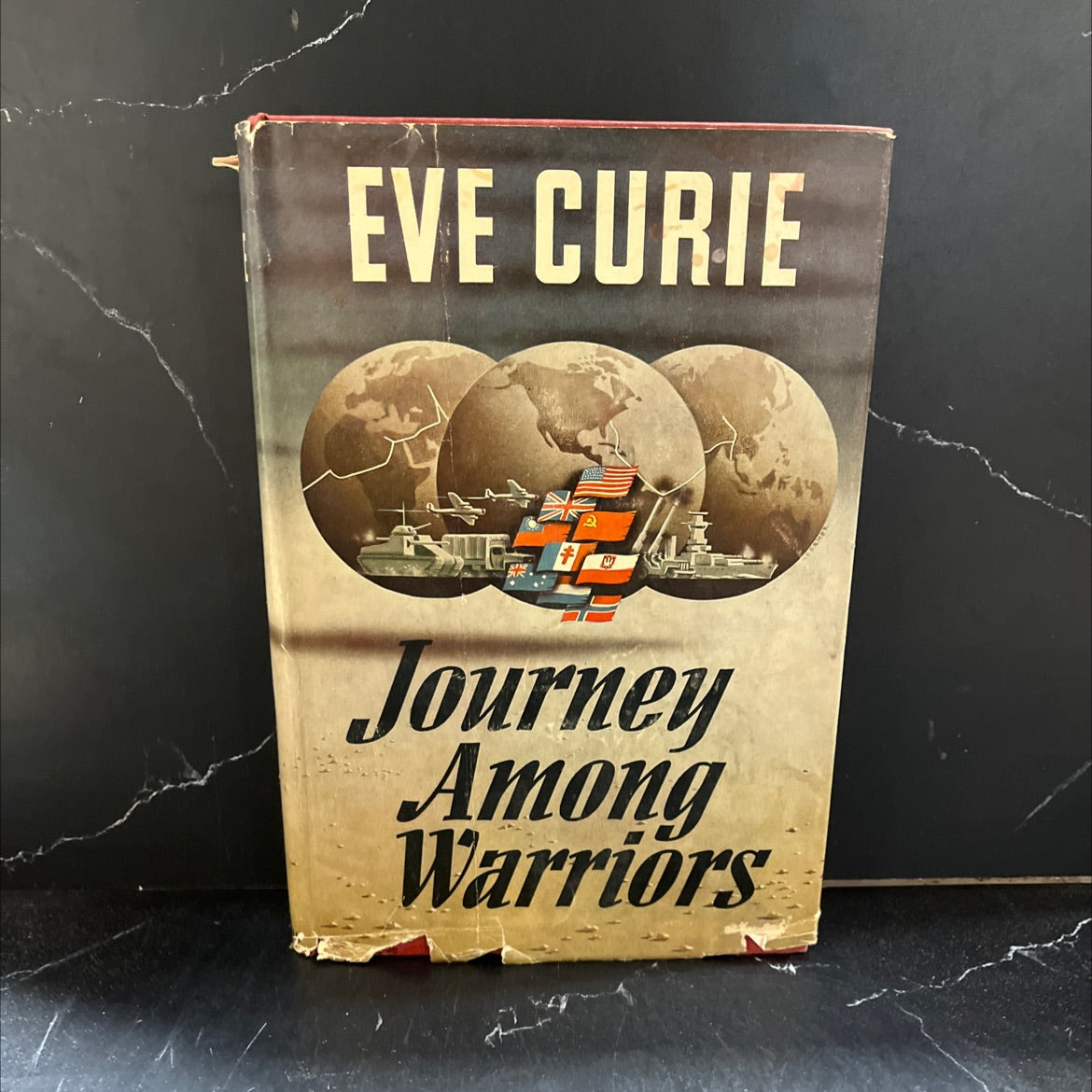 journey among warriors book, by eve curie, 1943 Hardcover image 1