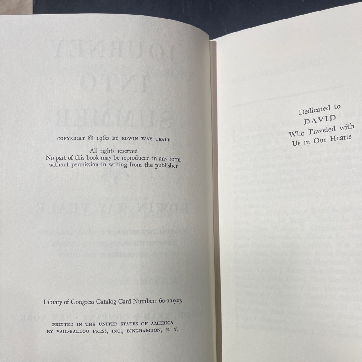 journey into summer book, by edwin way teale, 1960 Hardcover image 3