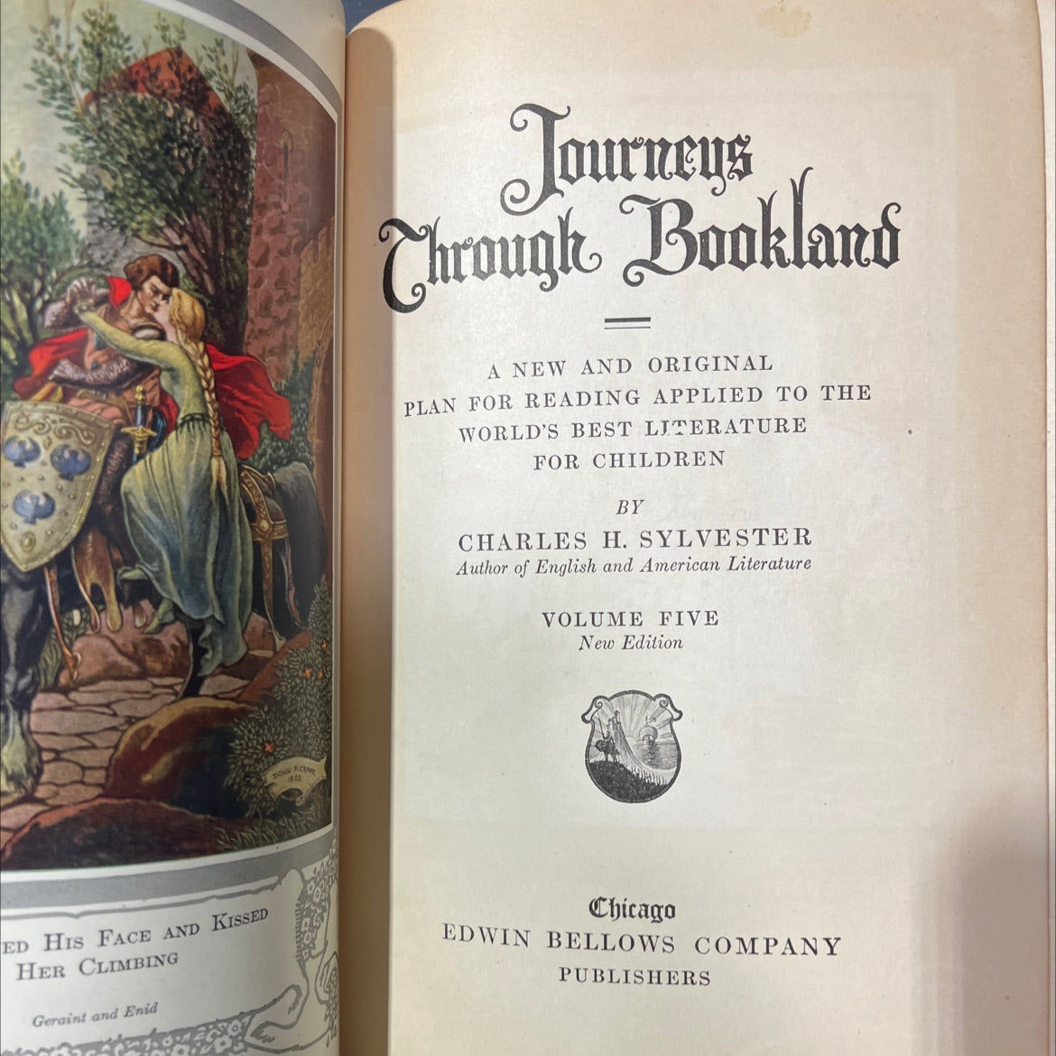 journeys through bookland - a new and original plan for reading applied to the world's best literature for children image 2