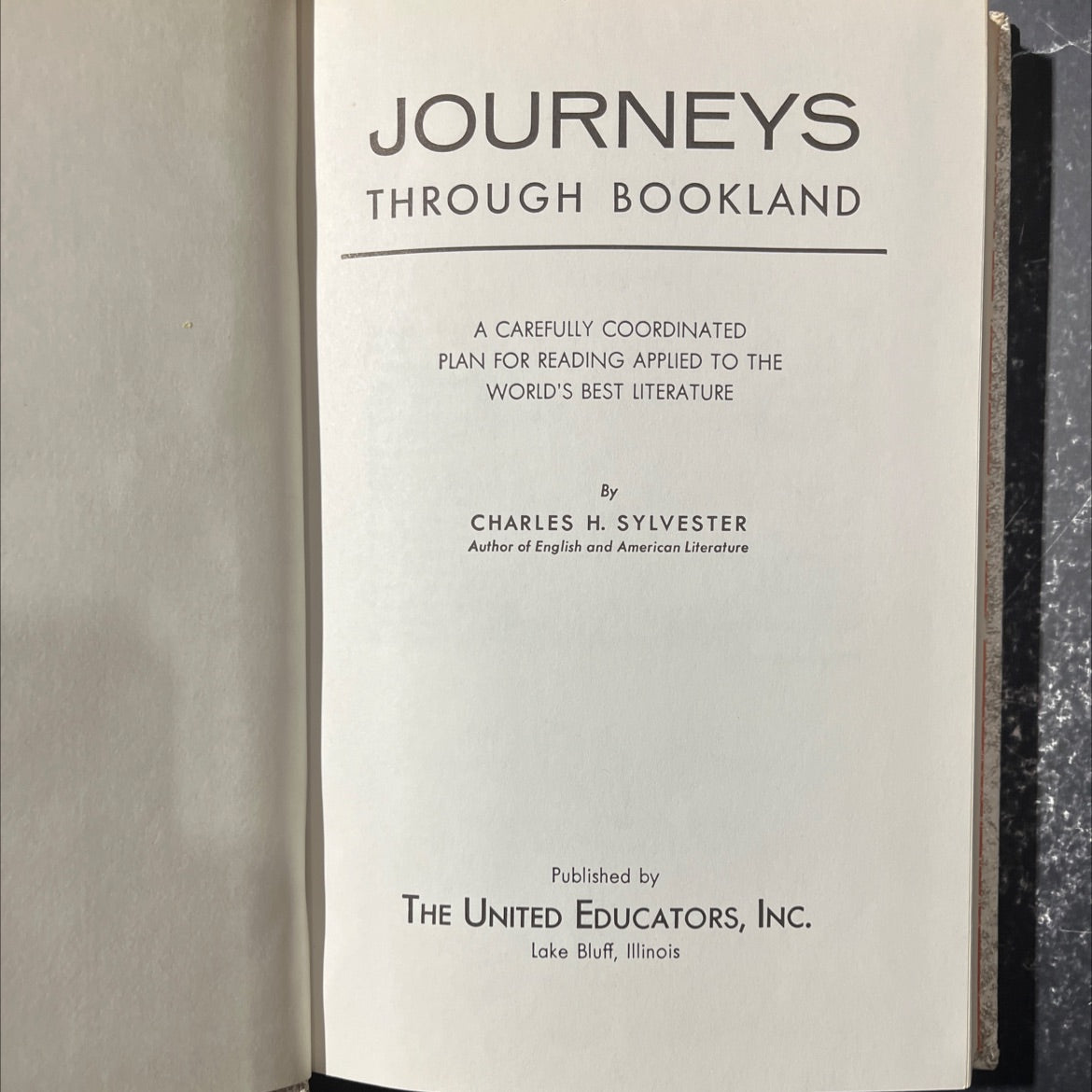 journeys through bookland book, by charles h. sylvester, 1970 Hardcover image 3