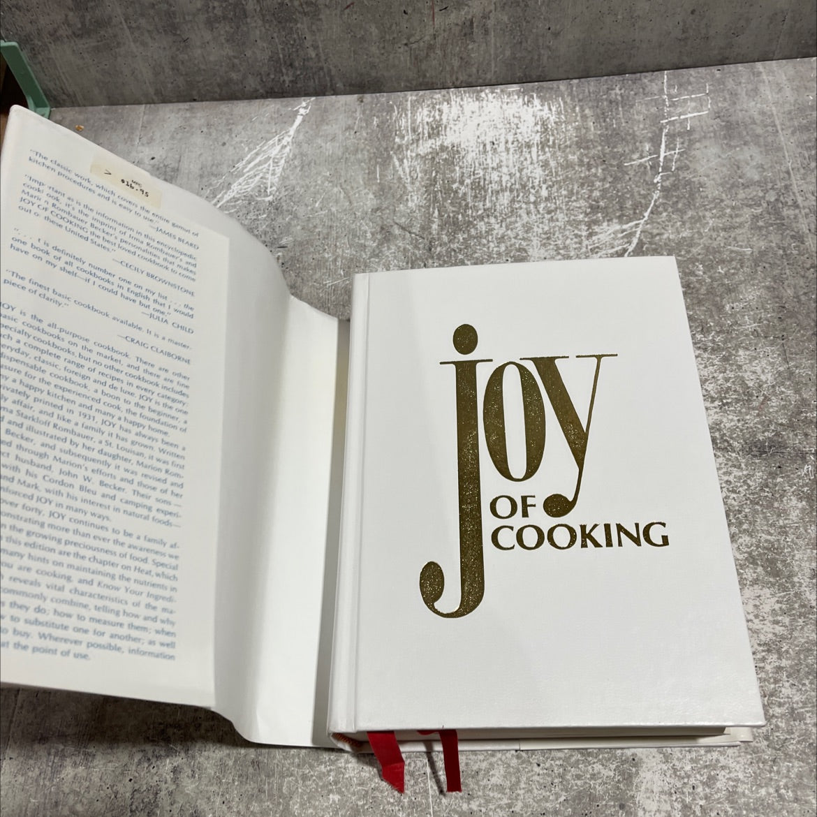 joy of cooking book, by Irma S. Rombauer, Marion Rombauer Becker, 1975 Hardcover image 4