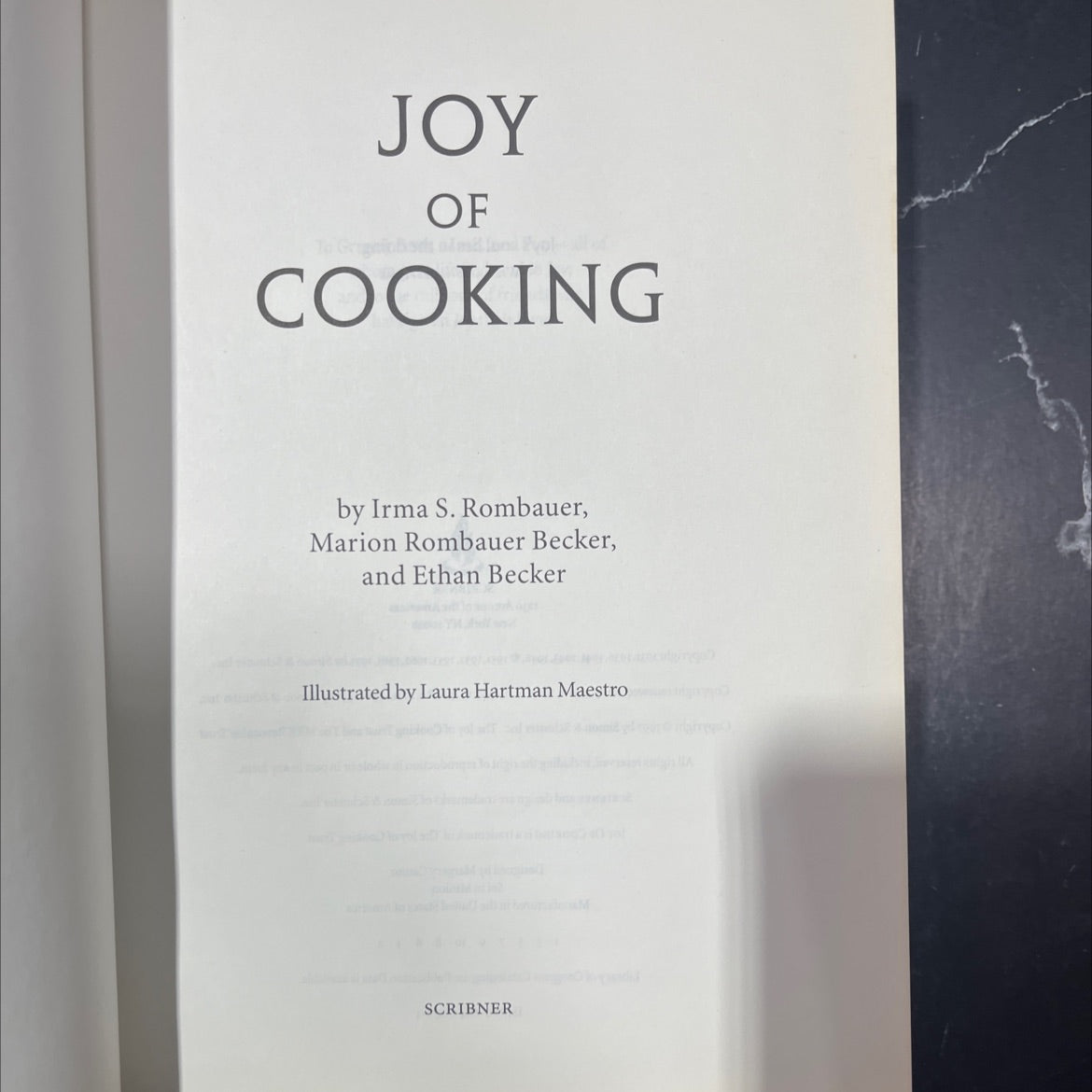 joy of cooking book, by irma s. rombauer, marion rombauer becker, ethan becker, 1997 Hardcover image 2