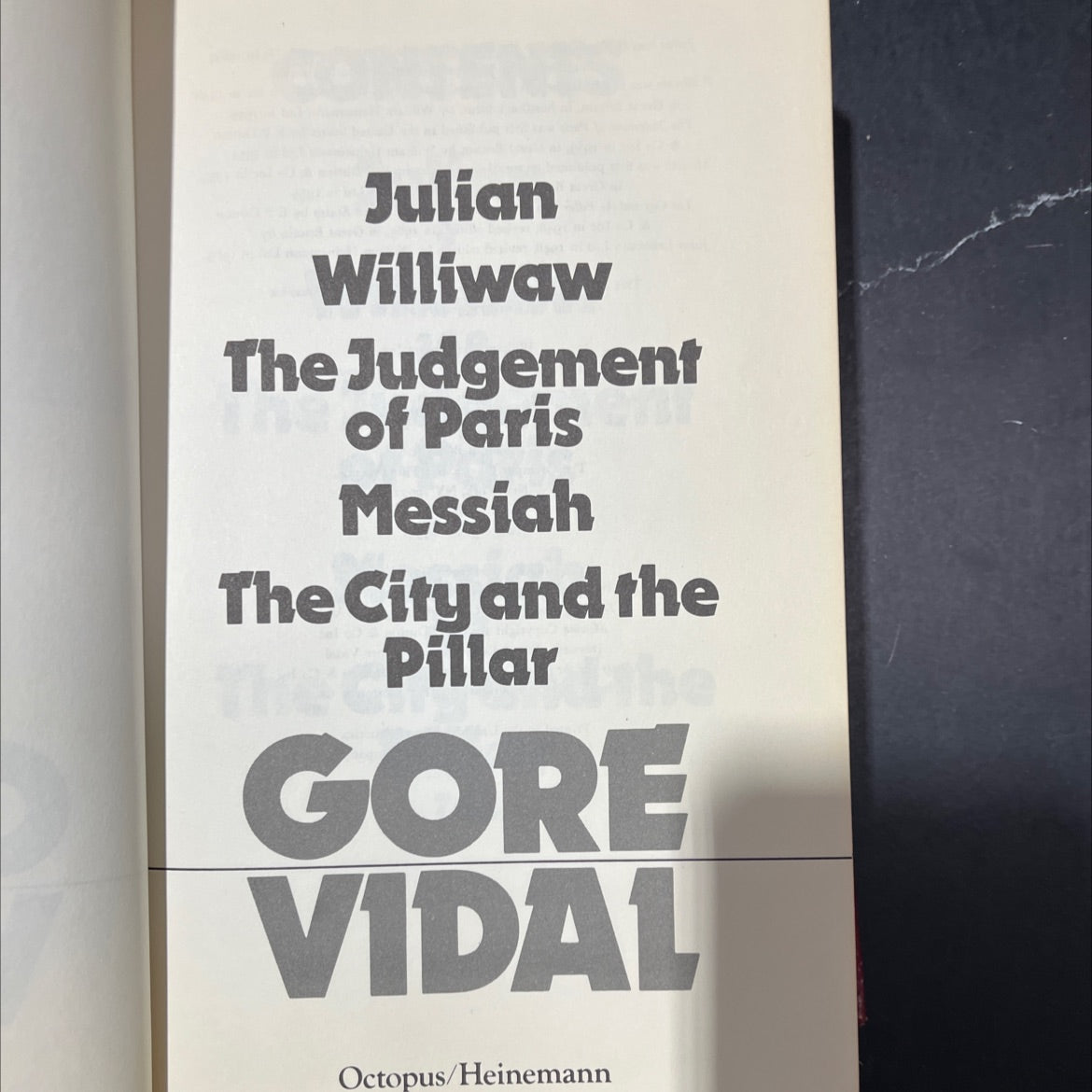 julian book, by gore vidal, 1970 Hardcover image 2