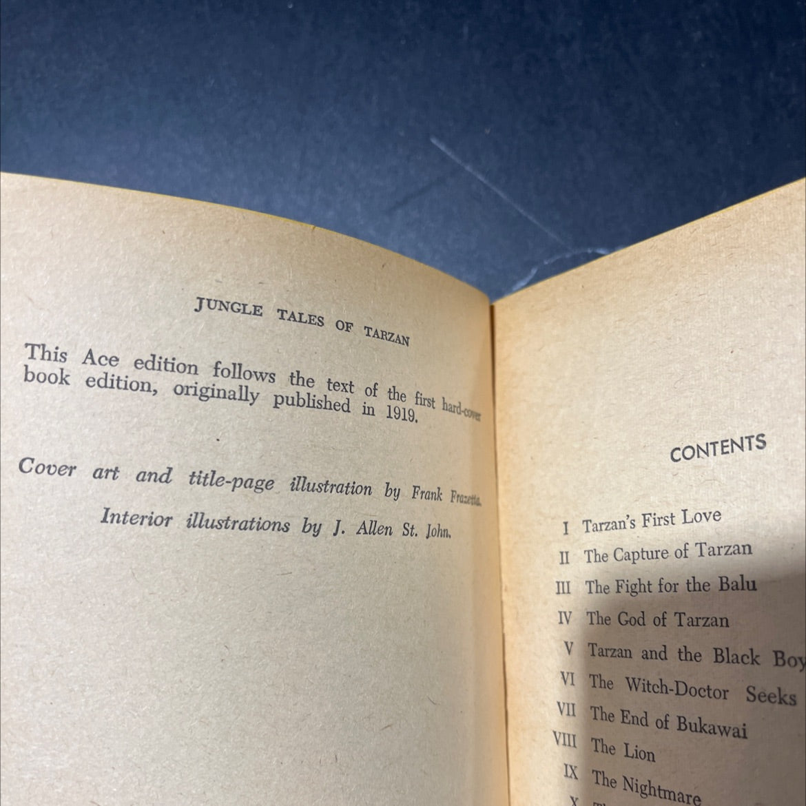 jungle tales of tarzan book, by edgar rice burroughs, 1970 Paperback image 3