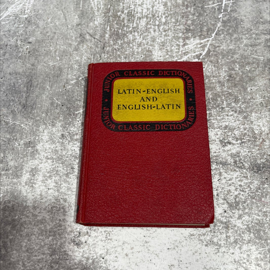 junior classic latin dictionary book, by antonio j. provost, 1943 Hardcover image 1