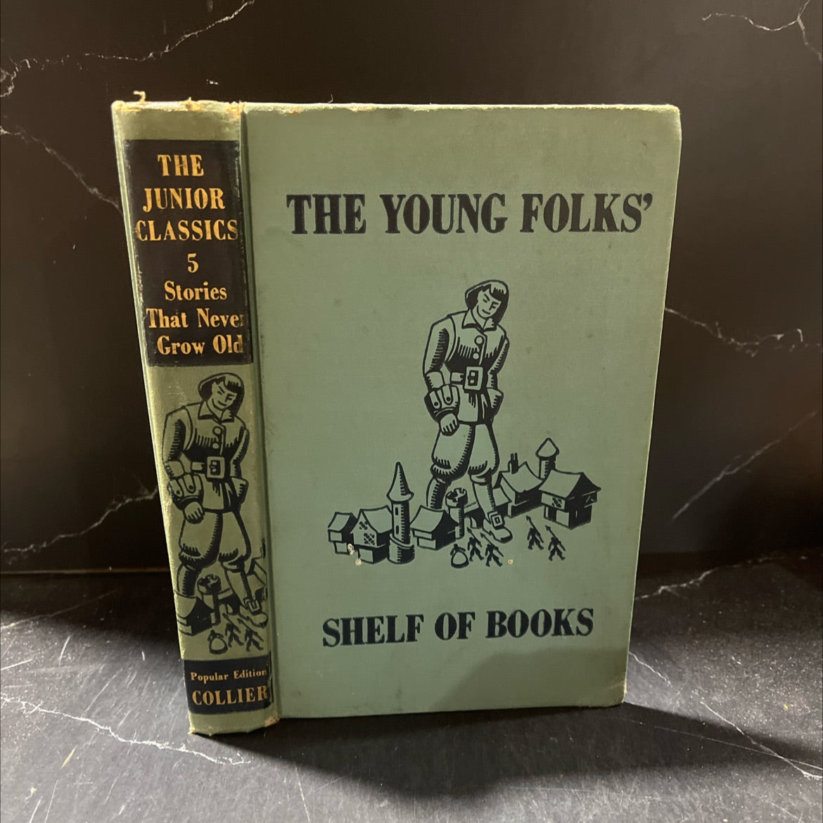 junior classics volume five illustrated stories that never grow old book, by various, 1957 Hardcover image 1
